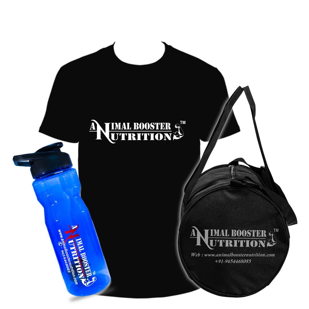 Animal Booster Nutrition Gym Accessories Combo Blue