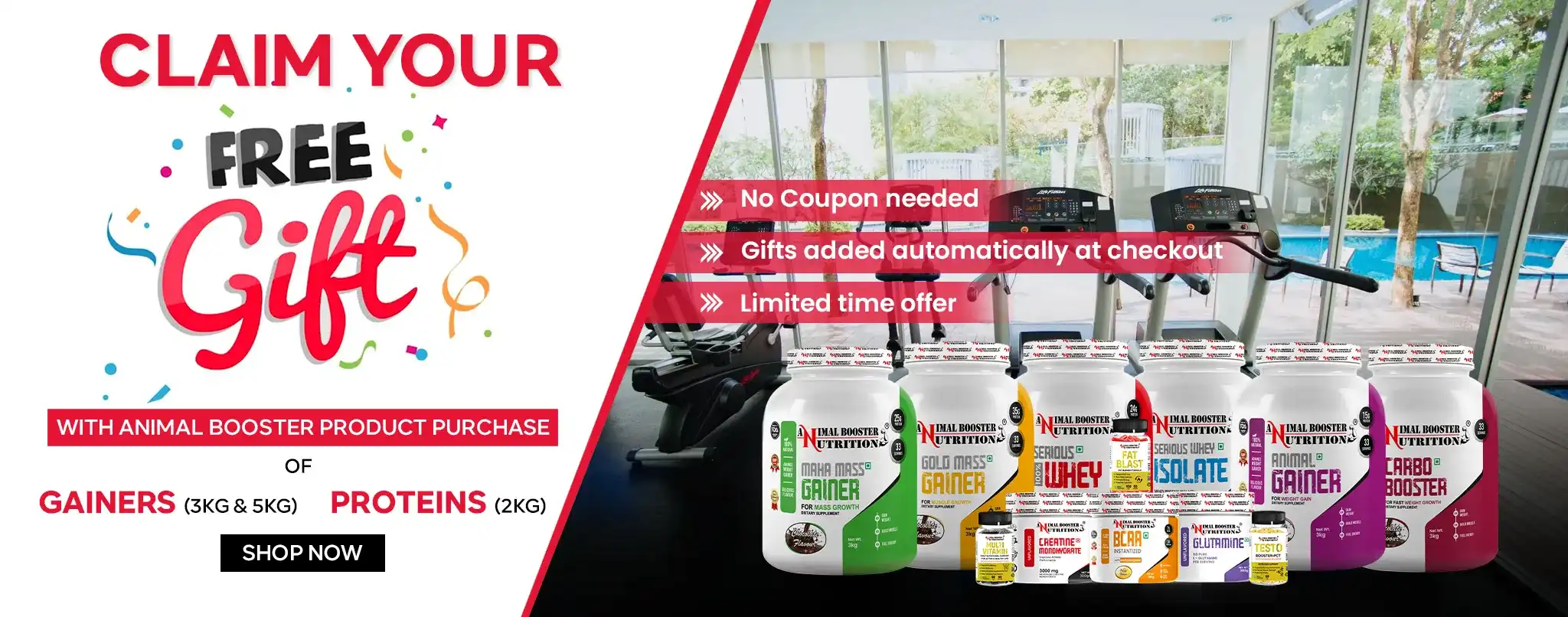 Animal Booster Free Gift Offer