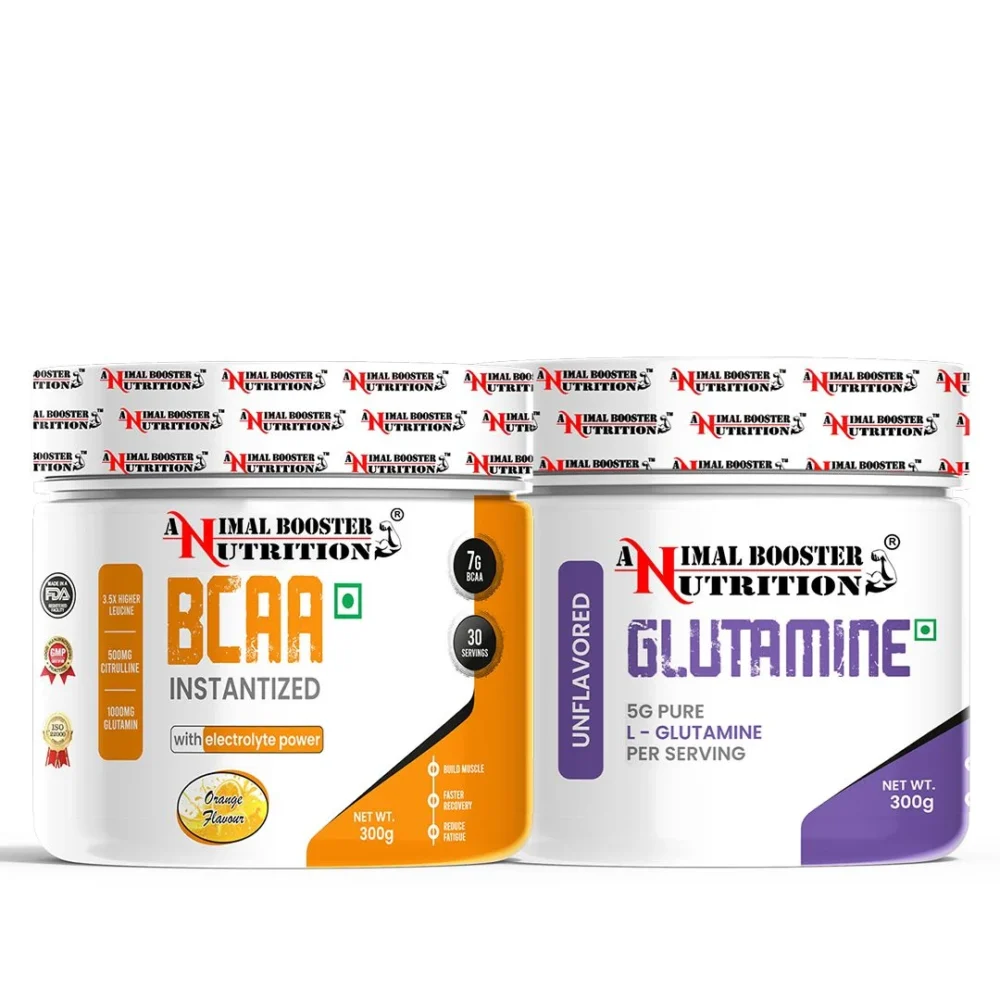 BCAA 300GM & Glutamine 300GM Combo