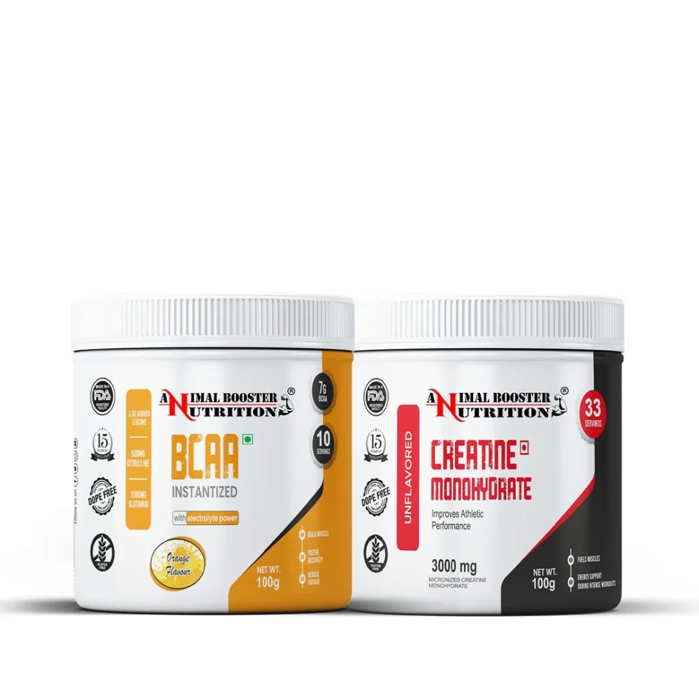 BCAA 100GM & Creatine 100GM Combo
