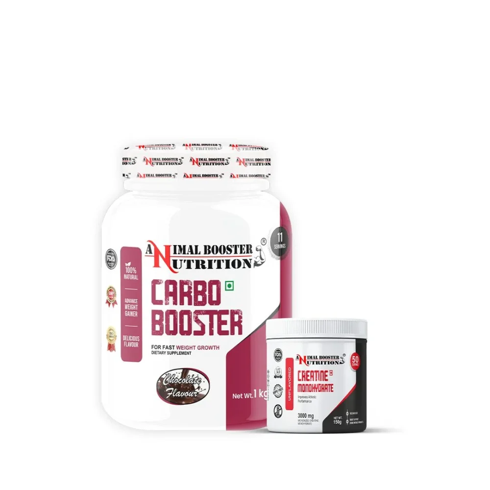 Carbo Booster 1kg & 150GM Creatine Combo