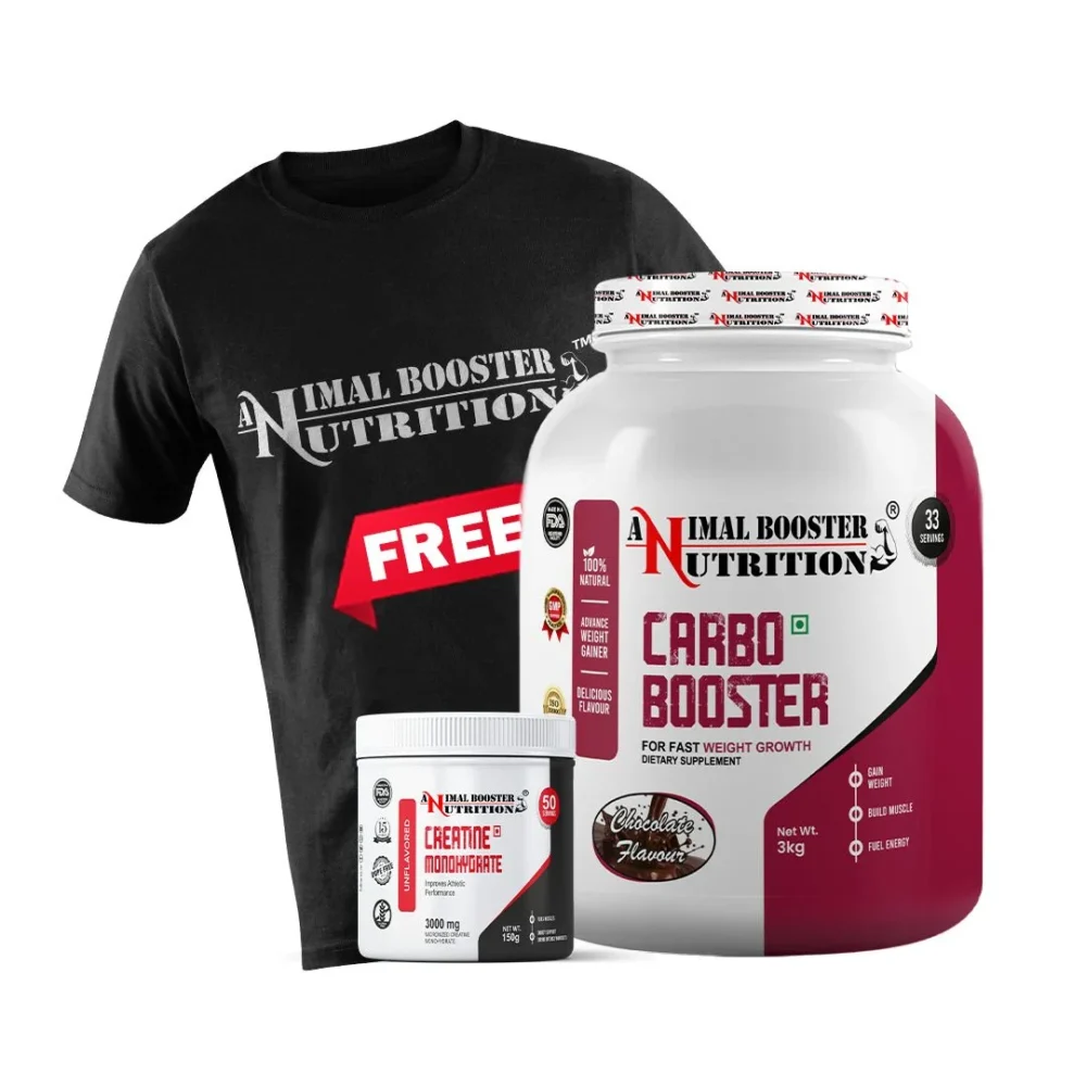 Carbo Booster 3kg & 150GM Creatine Combo