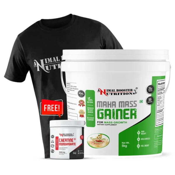 MAHA MASS GAINER 5KG - Kesar Pista