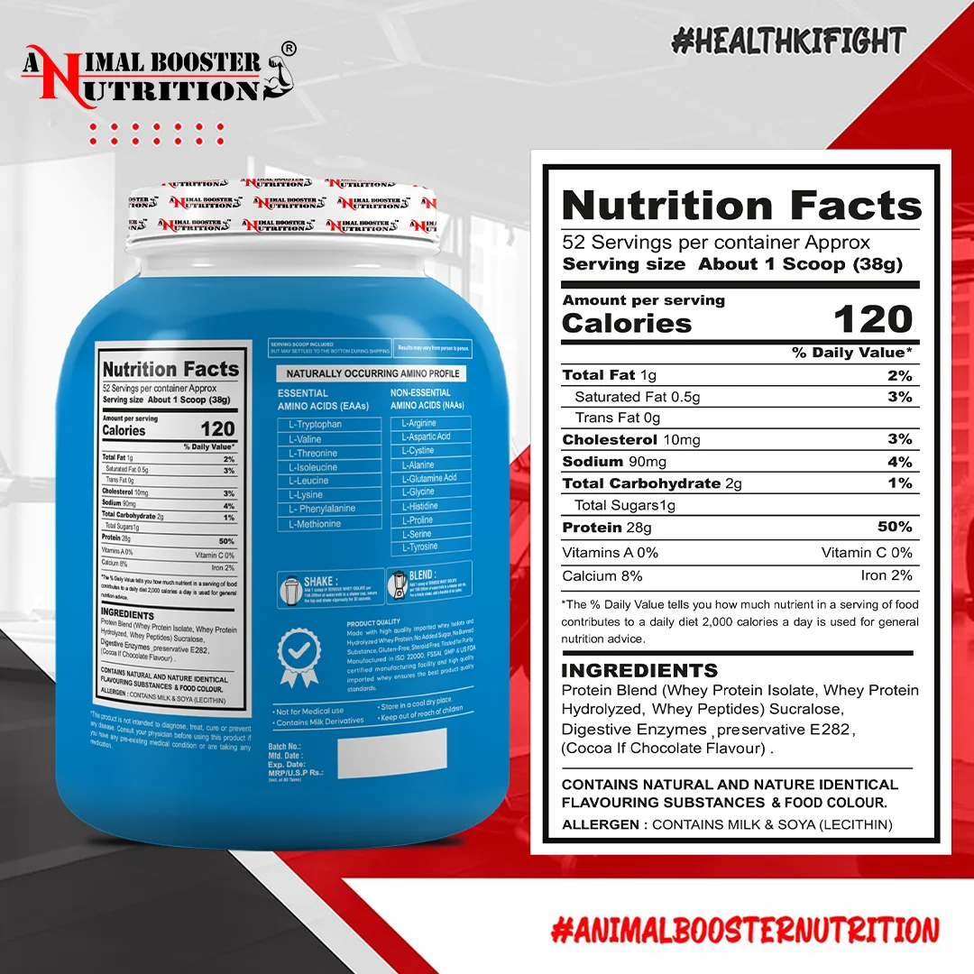 Serious-Whey-Isolate-2kg-Nutritional-Fact