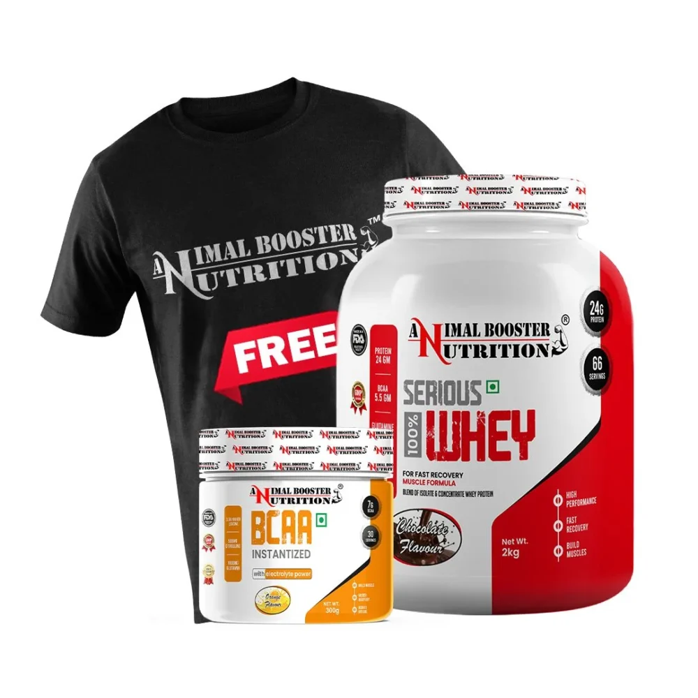 Serious Whey Protein 2kg & 300GM BCAA Combo