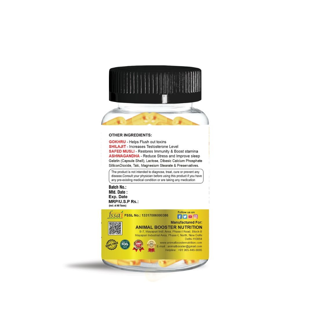 Animal Forest Booster 60 Capsules Back