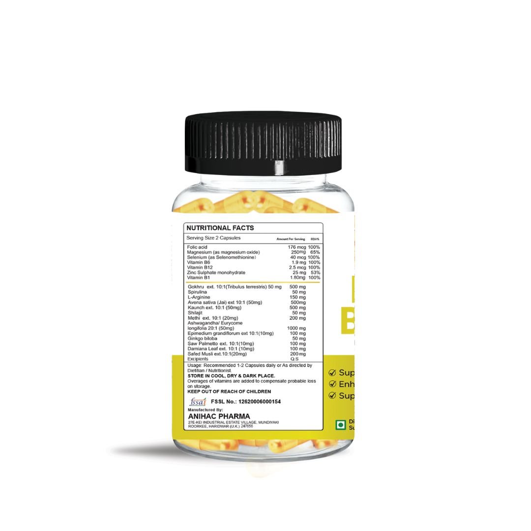 Animal Forest Booster 60 Capsules Nutritional Fact