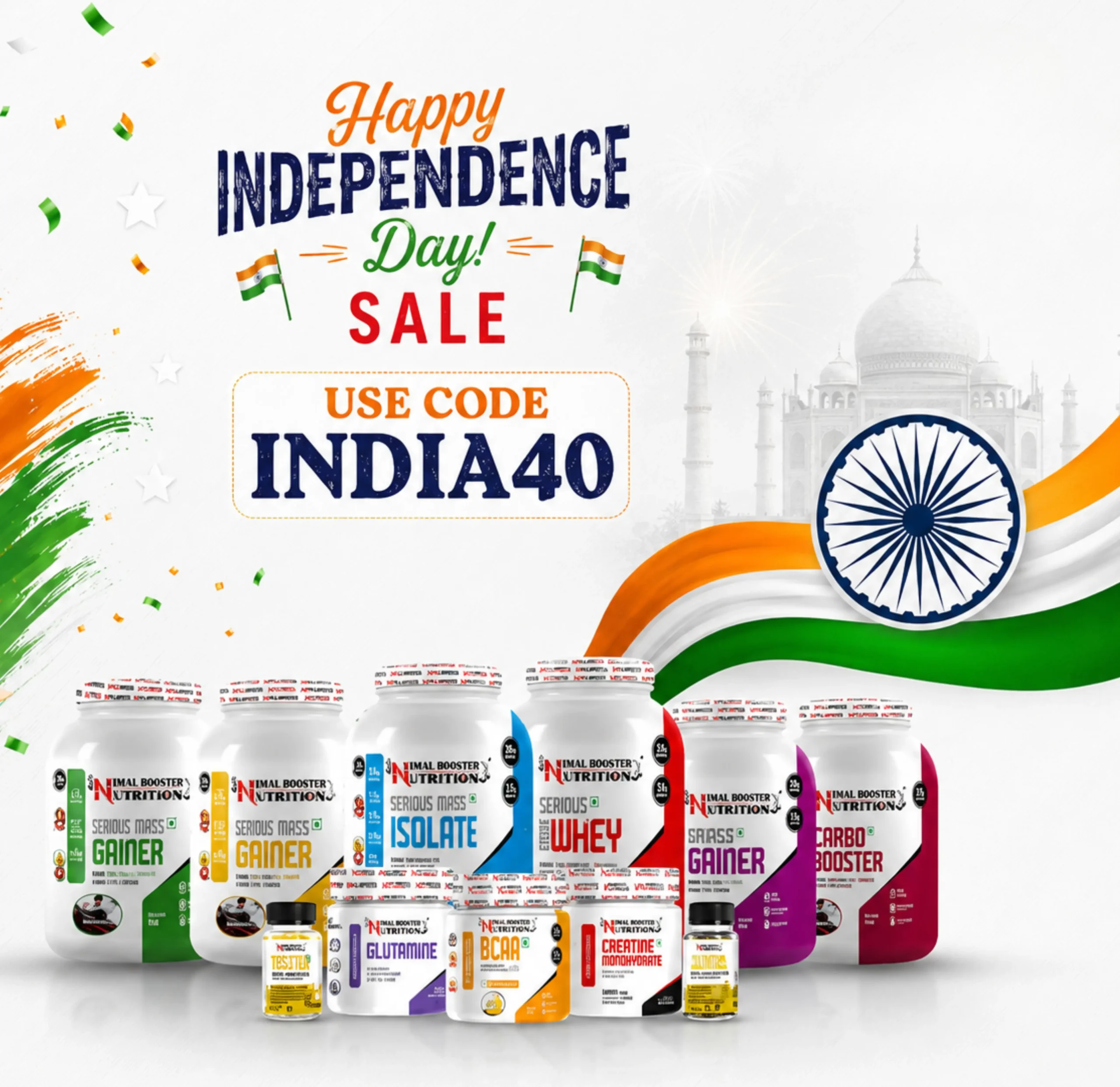 Animal Booster Independence Sale 2026