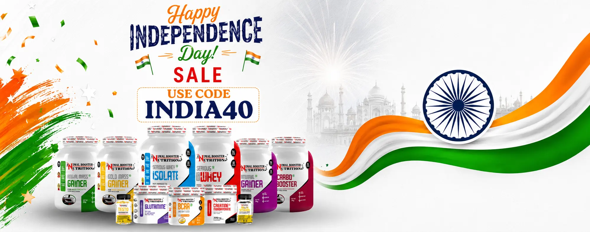 Animal Booster Independence Sale